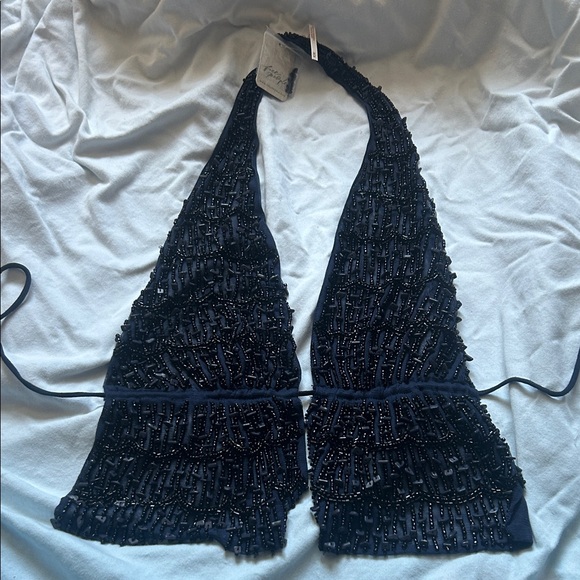 Free People Tops - Free People Ibiza Nights Halter top
